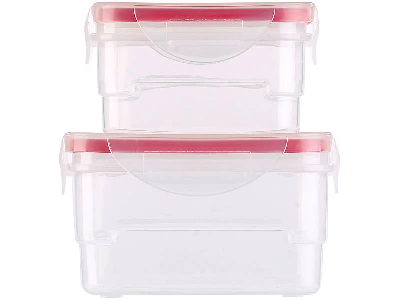 16 Boîtes De Conservation Hermétiques Avec Couvercles – Image 4