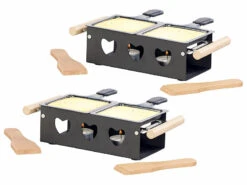 2 Appareils à Raclette à Bougies Pour 2 Personnes