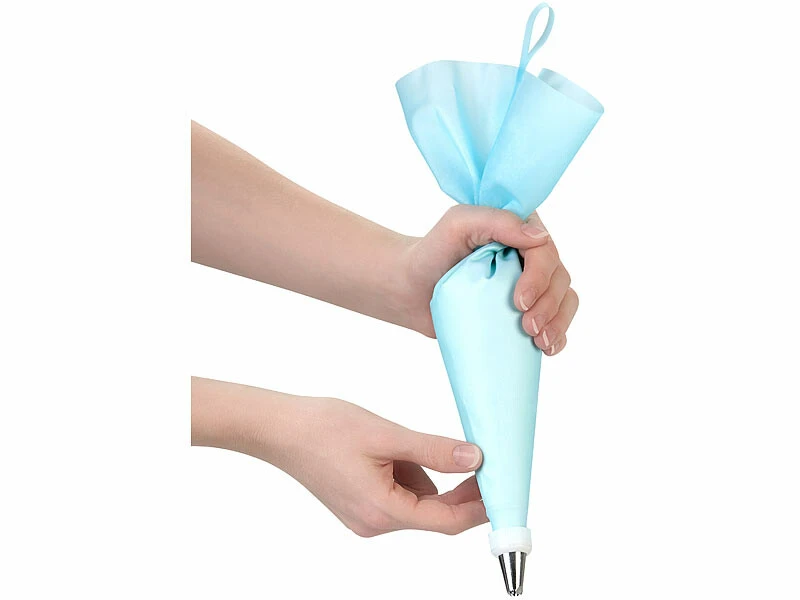 2 Poches à Douilles En Deux Tailles Et 27 Embouts En Acier Inoxydable – Image 5