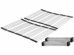 2 Tapis égouttoirs Pliables XXL Pour évier