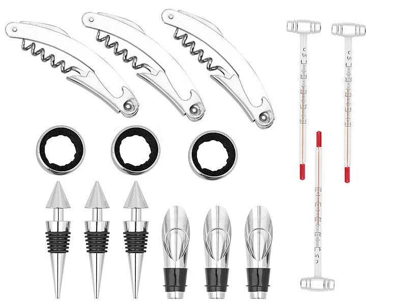 3 Coffrets à Bouteille En Bambou – Image 3