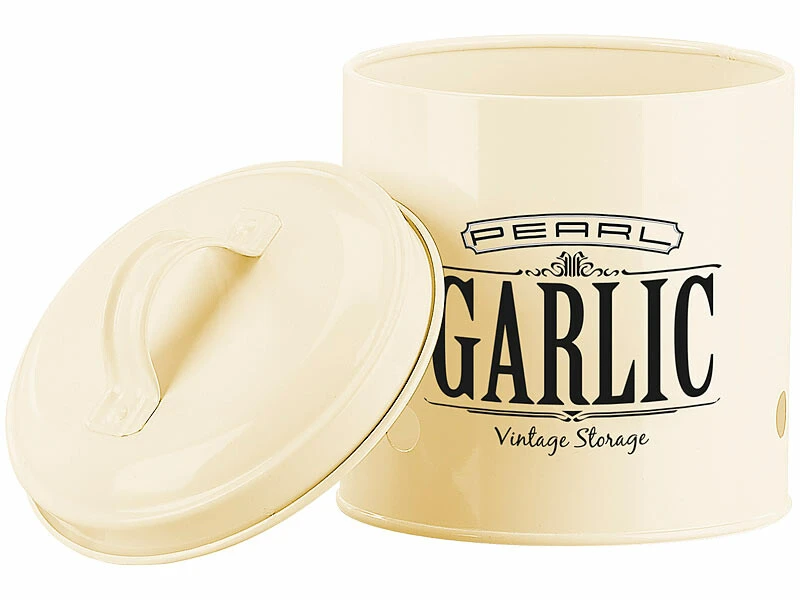 3 pots De Rangement Rétro Avec Couvercles Et Poignées – Image 4