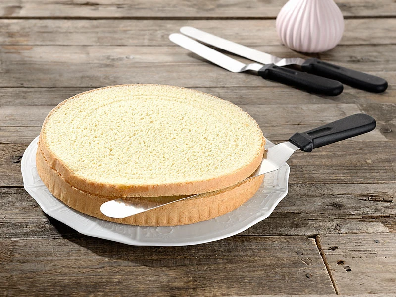 3 spatules En Acier Inoxydable Avec Manche Ergonomique De tailles Différentes – Image 4