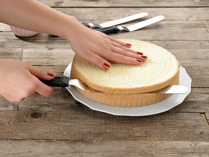 3 spatules En Acier Inoxydable Avec Manche Ergonomique De tailles Différentes – Image 5