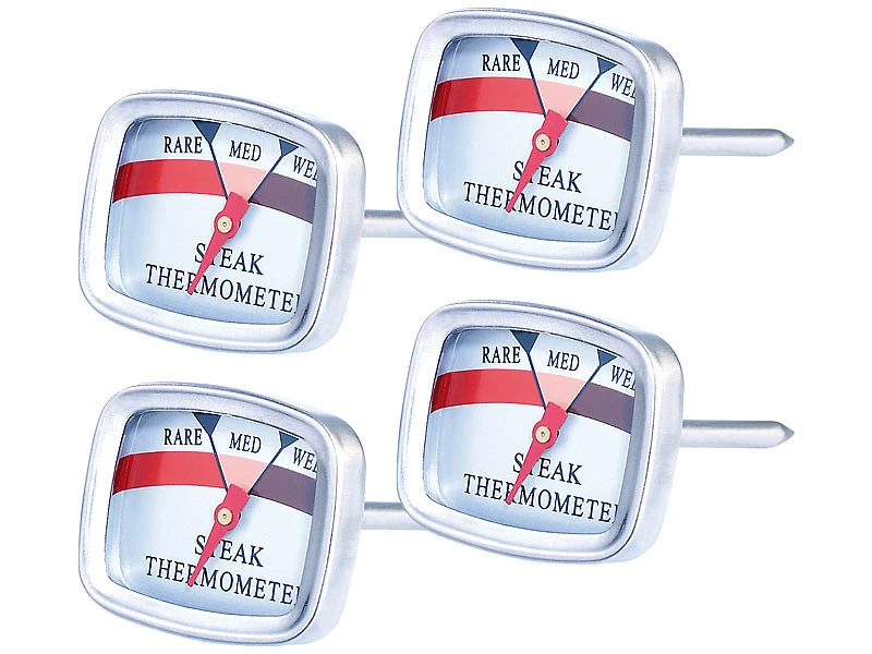 4 Thermomètres à Steak