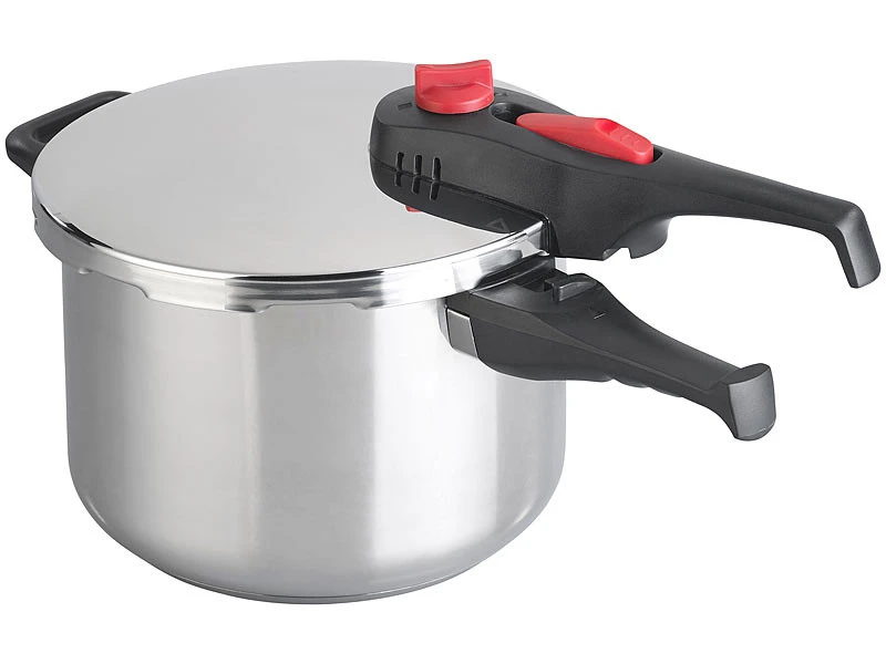 Autocuiseur En Acier Inoxydable Avec 2 Niveaux De Pression Jusqu'à 90 KPa - 6 L – Image 2