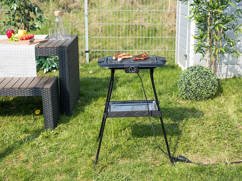 Barbecue Et Gril De Table électrique Avec Plateau Amovible, 2000 W – Image 5