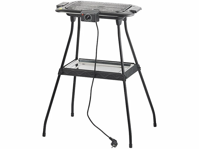 Barbecue Et Gril De Table électrique Avec Plateau Amovible, 2000 W