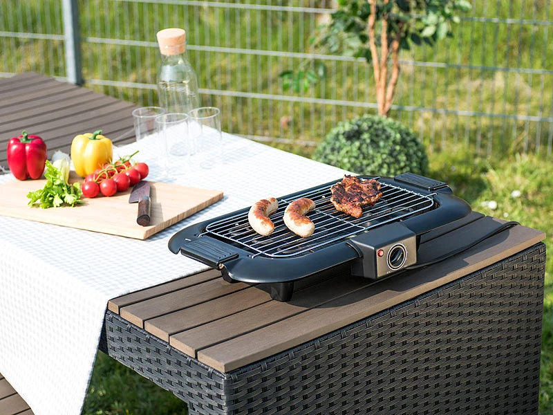 Barbecue Et Gril De Table électrique Avec Plateau Amovible, 2000 W – Image 4
