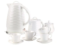 Bouilloire En Céramique 1,7 L Avec Service 4 Personnes ''WSK''