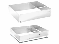 Cadre à Pâtisserie Extensible En Acier Inoxydable