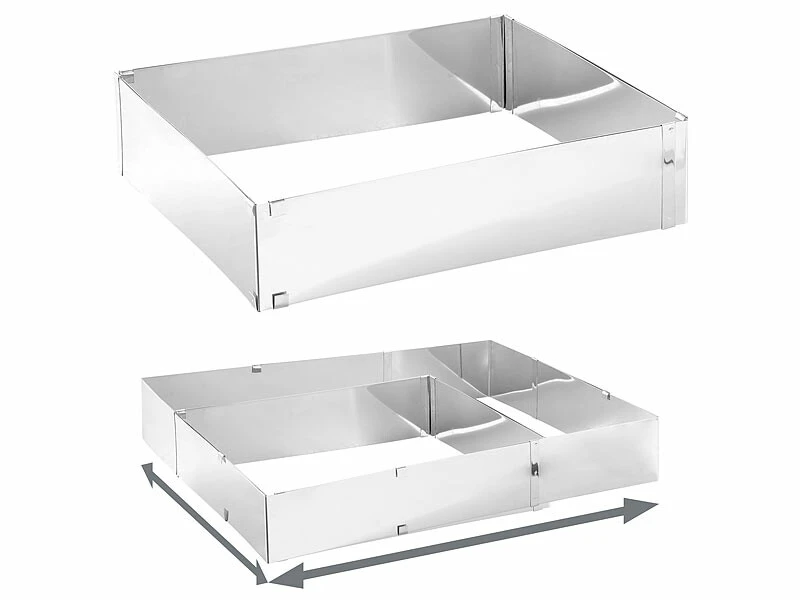 Cadre à Pâtisserie Extensible En Acier Inoxydable