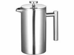 Cafetière à Piston 1 L Avec Pichet Isotherme à Double Paroi