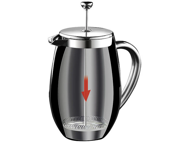 Cafetière à Piston Avec Pichet Isotherme à Double Paroi - 35 Cl – Image 2