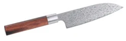 Couteau De Cuisine Damas Santoku