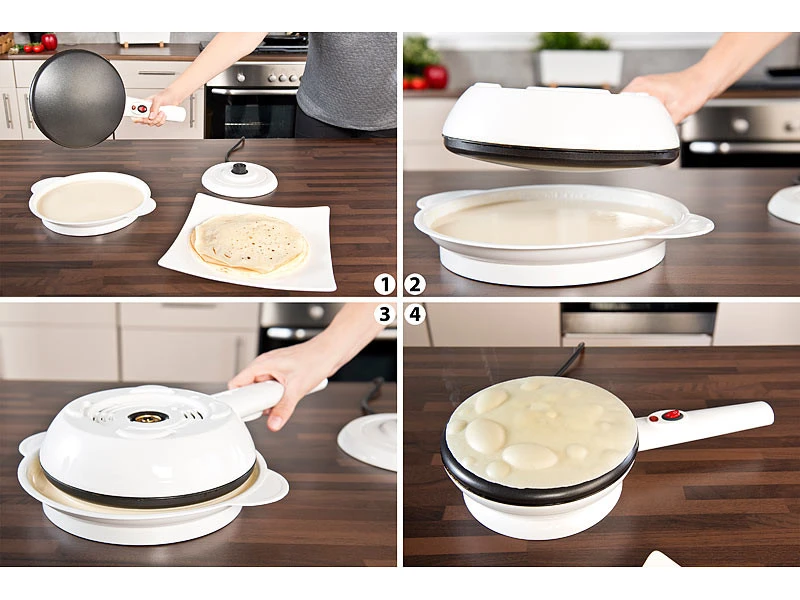Crêpière électrique Sans Fil Ø 20 Cm – Image 4