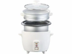 Cuiseur à Riz Avec Panier Vapeur Et Fonction Maintien Au Chaud, 1 L, 400 W