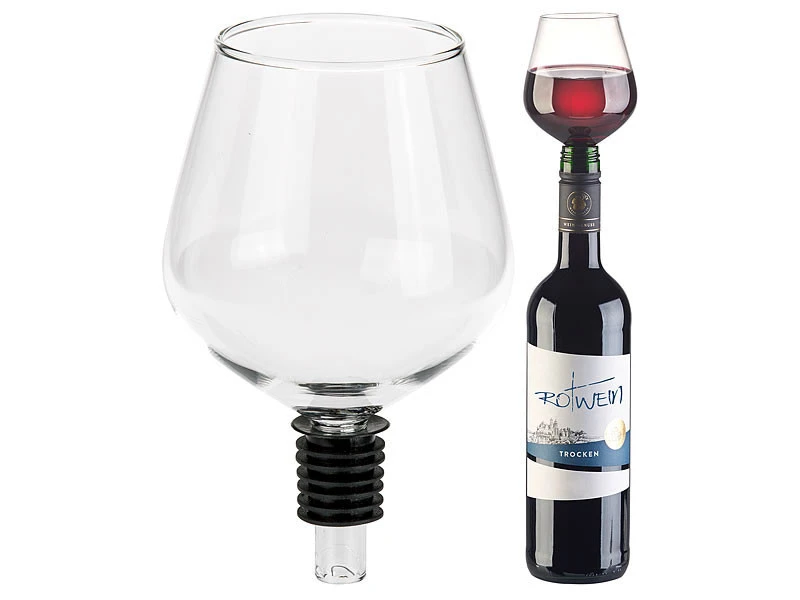 Pearl 2 Embouts Pour Bouteille En Forme De Verre à Vin – Image 4