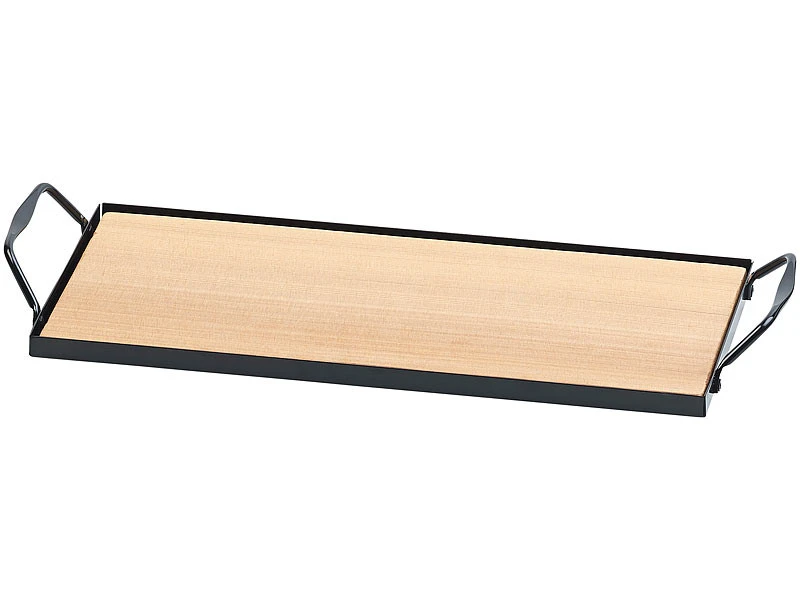 Ensemble De 2 Planches à Fumer En Bois De Cèdre Avec Plaque En Métal – Image 5