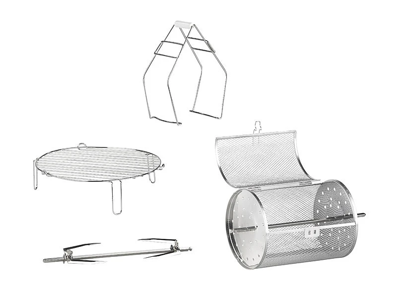 Four à Convection Halogène 10 L / 1200 W Avec 6 programmes Et accessoires HK-10 – Image 4