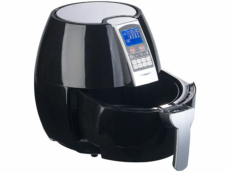 Friteuse Digitale Multifonction à Air Chaud HF-320.s 1500 W / 8 Programmes – Image 2