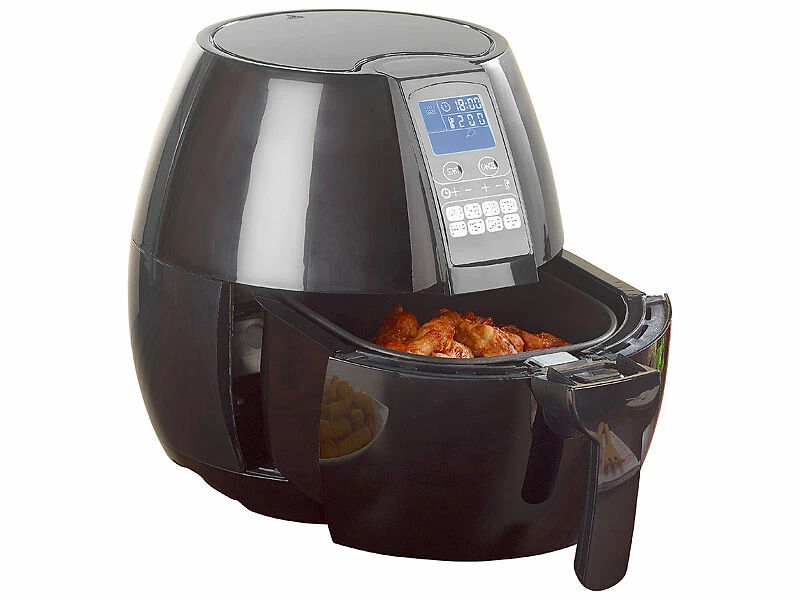 Friteuse Digitale Multifonction Ă Air Chaud HF-320.s 1500 W / 8 Programmes