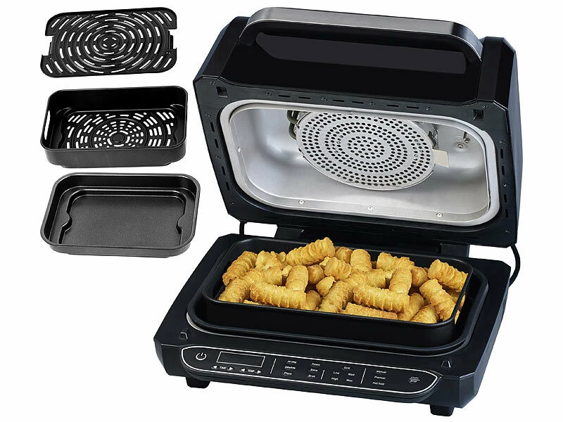 Four Friteuse Et Gril à Air Chaud 1700 W