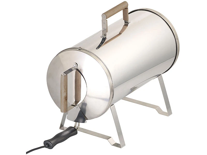 Fumoir électrique De Table En Acier Inoxydable 1100 W / Jusqu'à 250 °C – Image 5