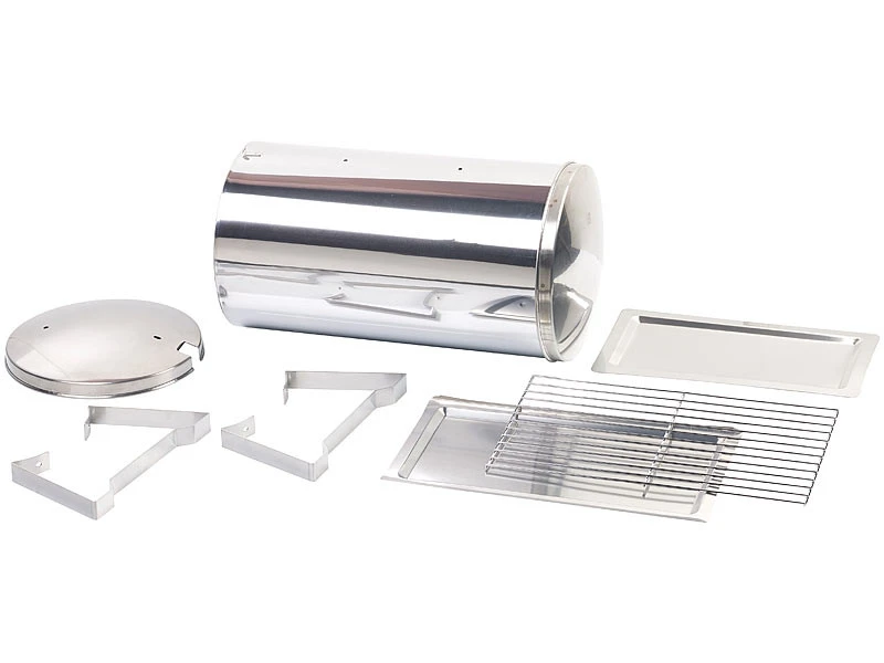 Fumoir électrique De Table En Acier Inoxydable 1100 W / Jusqu'à 250 °C – Image 10