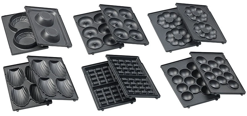 Gaufrier 700 W Avec Revêtement Antiadhésif CM-550 – Image 5