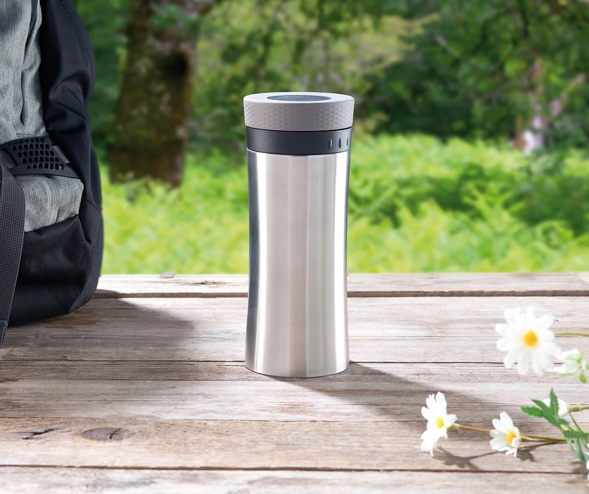 Gobelet Isotherme 2 En 1 Avec Fonction Cafetière à Piston 0,48 L – Image 9