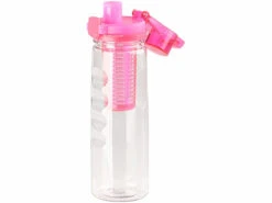 Gourde 800 Ml Avec Conteneur Pour Herbes Et Fruits - Coloris Rose