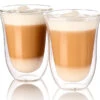 Lot De 2 Verres à Latte Macchiato à Double Paroi