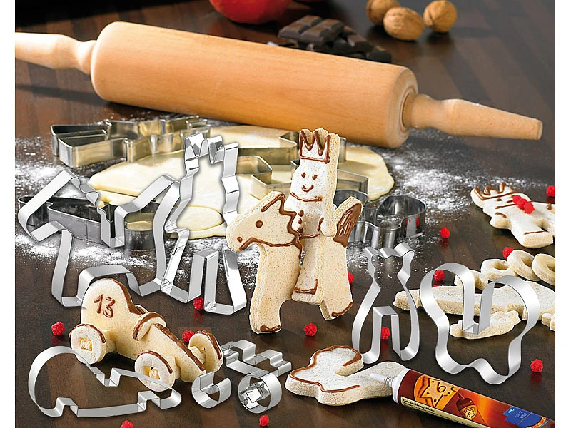 Lot De 3 Emporte-pièces Pour Biscuits 3D – Image 5