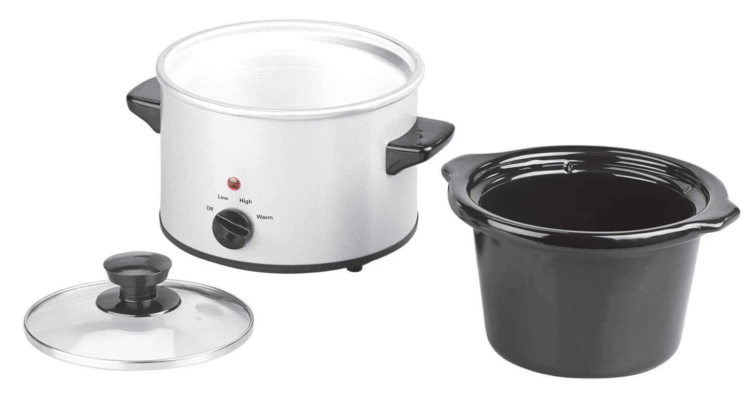 Mijoteuse électrique 100 W Avec Cuve En Céramique Et Couvercle En Verre, 1,4 L – Image 6