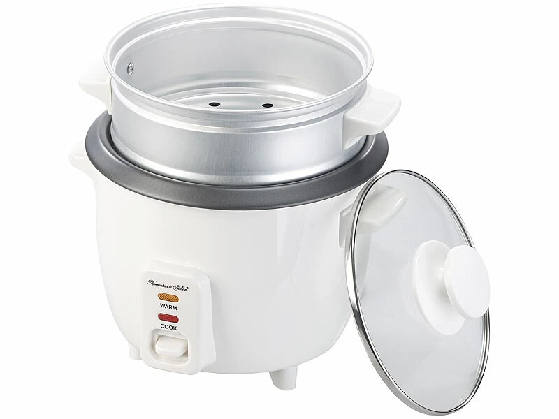 Mini Cuiseur à Riz Avec Panier Vapeur Et Mode Maintien Au Chaud, 0,5 L, 350 W – Image 6