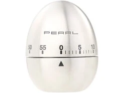 Pearl Minuteur De Cuisine 60 Minutes En Acier Inoxydable