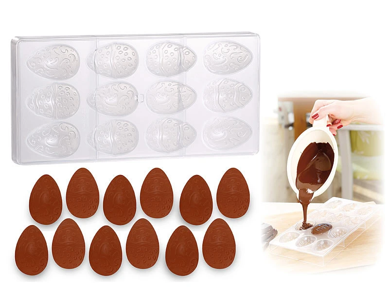 2 Moules à Chocolat ''6 Petits Oeufs De Pâques'' – Image 2