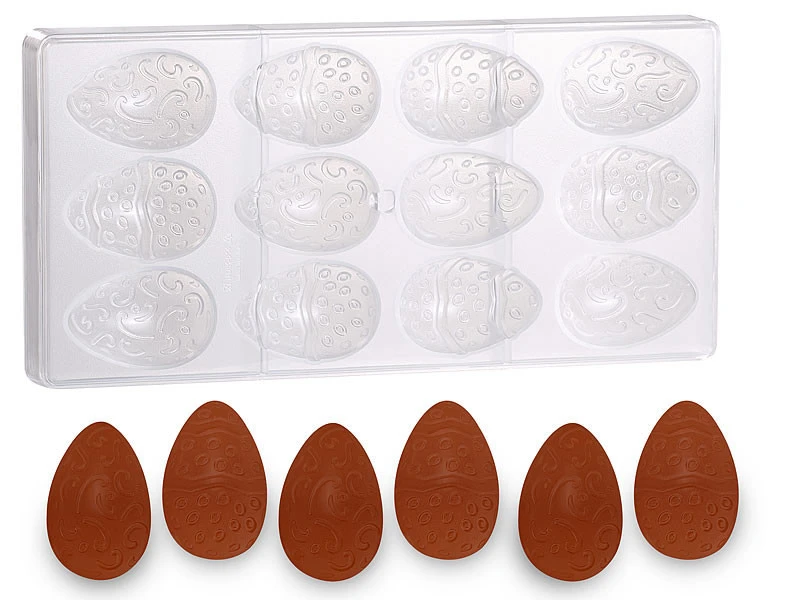 2 Moules à Chocolat ''6 Petits Oeufs De Pâques'' – Image 3