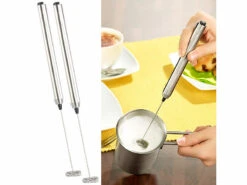 2 Mousseurs à Lait électriques En Inox