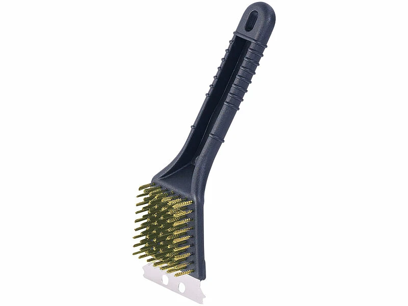 Pearl 3 Brosses Métalliques Pour Barbecue Avec Grattoir En Acier – Image 4