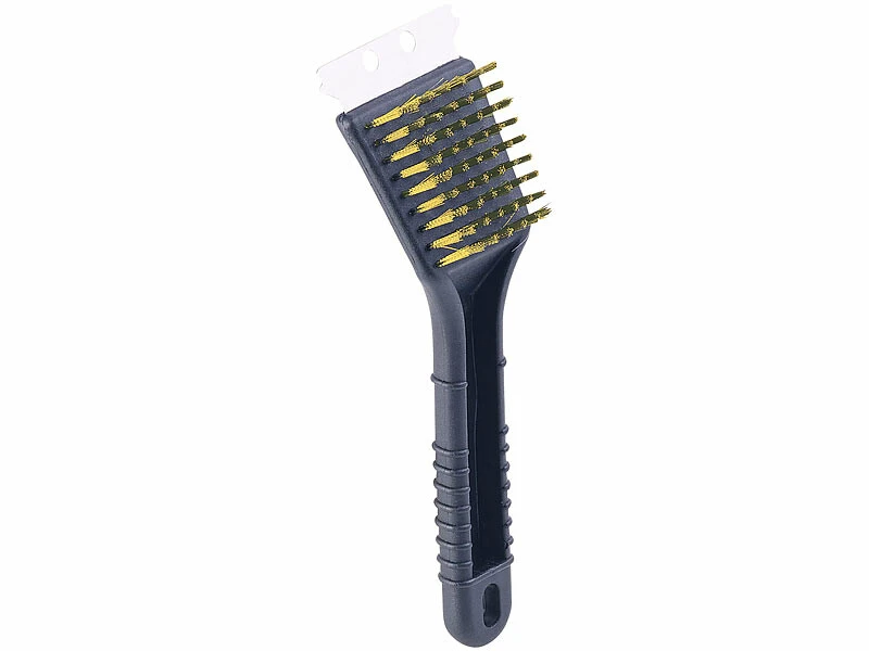 Pearl 3 Brosses Métalliques Pour Barbecue Avec Grattoir En Acier – Image 5