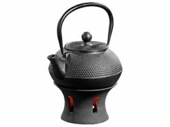 Pack Théière Asiatique Et Réchaud En Fonte