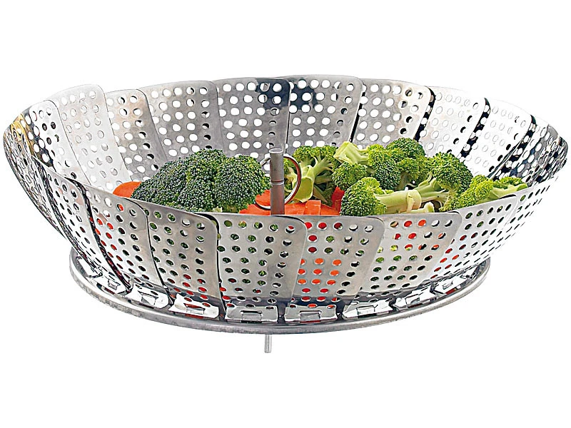 Panier Ajustable Pour Cuisson Vapeur
