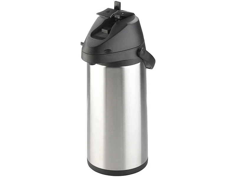 2 Pichets Isothermes à Double Paroi En Acier Inoxydable - 5 L – Image 5