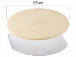 Pierre à Pizza Pour Cuisson Au Barbecue - Ronde, 26 Cm