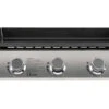 LIVOO Plancha Au Gaz DOC277 Avec 3 Brûleurs