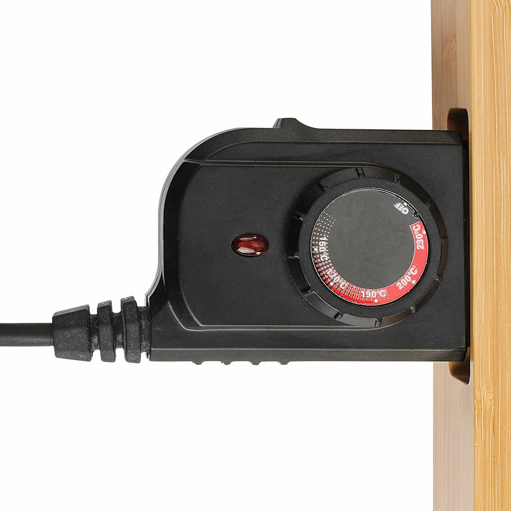 LIVOO Plancha Avec Habillage Bambou 2200 W DOC202 – Image 4