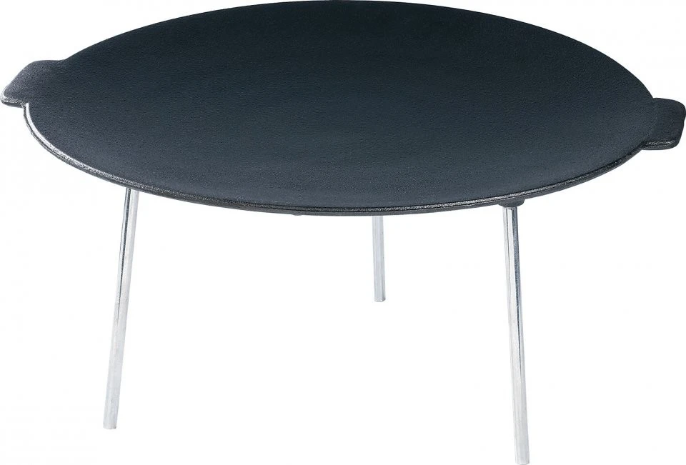 2 Planchas En Fonte Pour Camping, Barbecues Et Pique Nique – Image 3