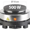 Plaque De Cuisson Simple 500 W - Ø 10 Cm